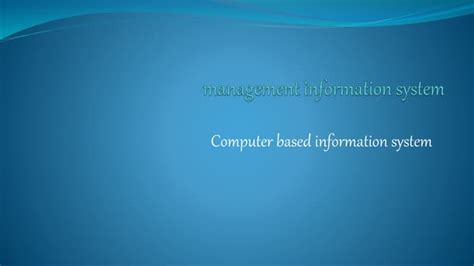 Computer-Based Information System 的图像结果
