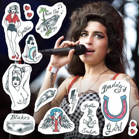 Amy Winehouse Tattoos