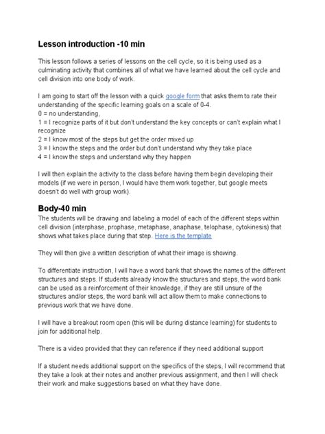 Free Lesson Biology Cell Divison 的图像结果