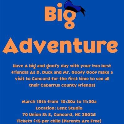 ITs a Big Goofy Adventure! Meet Donald Duck and Goofy!, The Lenz Studio ...