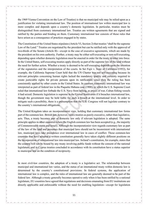 International Law CSS Notes | PDF