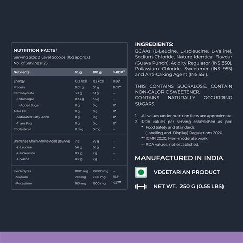 Buy NUTRABAY PRO WITH ELECTROLYTES 7G VEGAN BCAAS 1000 MG ELECTROLYTES ...