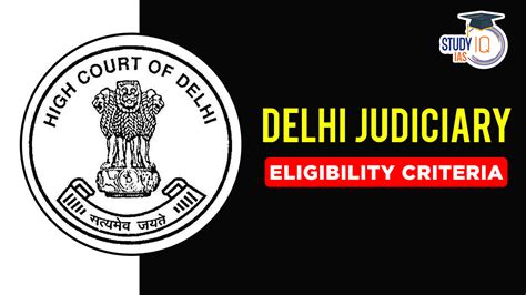 Delhi Civil Judge Eligibility Criteria 2024 and Age Limit