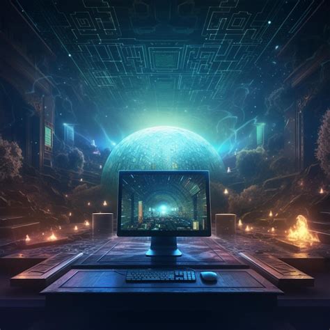 Image result for Computer Screen with AI Assistant