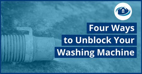 Image result for How to Unblock Washing Machine Draw