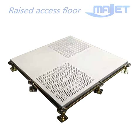 Solid Aluminum Light Weight Raised Access Floor System Antibacterial ...