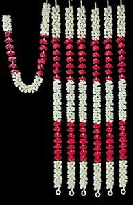 Buy SHREYA-FASHION® - Artificial Scented Mogra Jasmine Buds with Rose ...