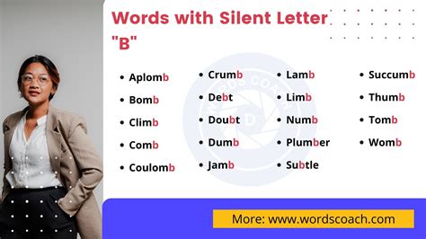 Words with Silent Letter B - Word Coach