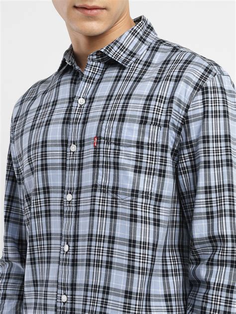 Men's Checkered Slim Fit Shirt – Levis India Store