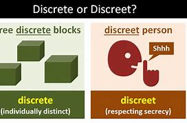 Image result for discreet 谨慎的