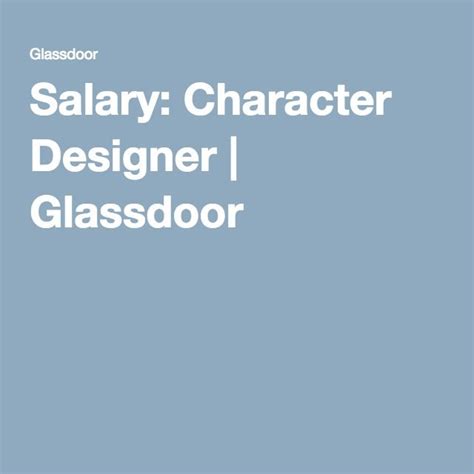 character designer salary in japan
