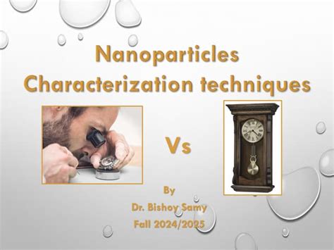 Image result for Characterization Techniques of Nanoparticles