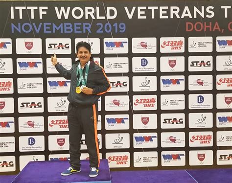 At 67, Yogesh Desai is defying age as World No. 7 table tennis player