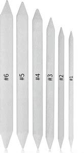 Flipkart.com | BM RETAIL 6pc White Paper Blending Stump Set Sketch Art ...