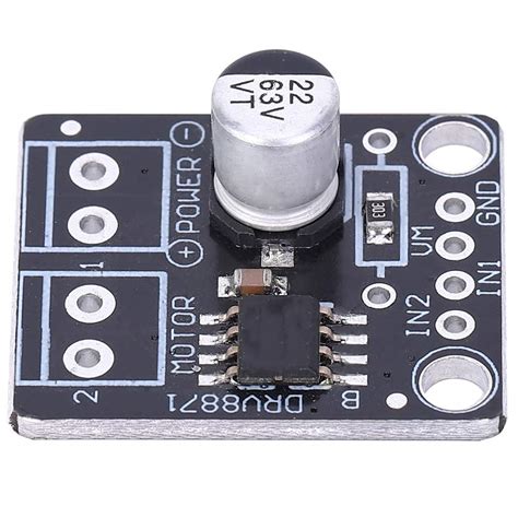 Buy DRV8871 DC Motor Driver, Black Metal BOB Drive Module Pwm Control ...