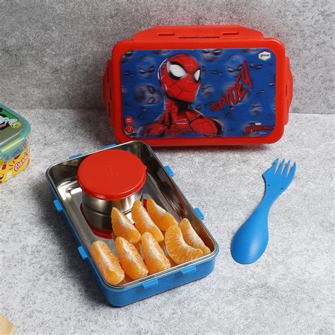Buy Spider Save Lunch Box - 700 ML Online in India | Vaaree