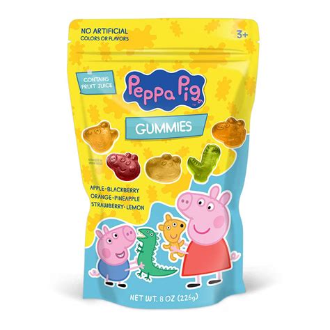 Buy Peppa Pig Fruit Gummies with Natural Flavors and Fruit Juices for ...