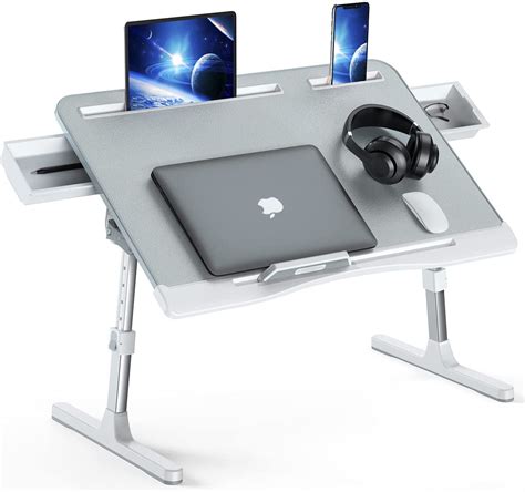 L-Link Foldable Laptop Bed Tray Desk, Adjustable India | Ubuy