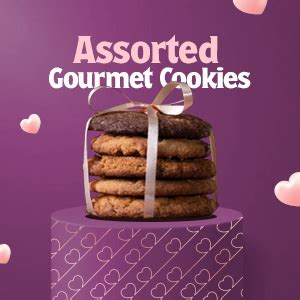 Cookieman Assorted Cookies Gift Pack | With Love Gift - 300g Tin ...