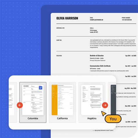 Image result for Job CV Examples