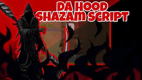 Image result for Da Hood Modded Shazam Script