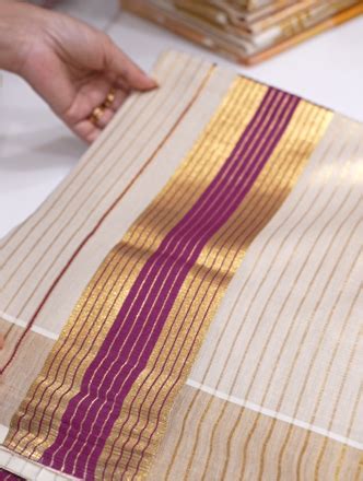Buy Vishu Special Saree -Golden Tissue shade Search code 7001 Online