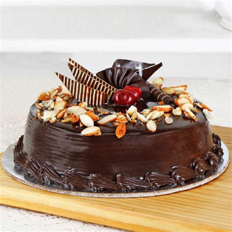 Send Choco Almond Cake Online | GoGift