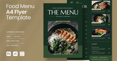 Restaurant Menu 的图像结果