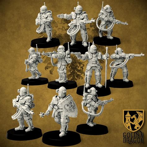 Holy Roman Empire - Panzergrenadiers - Marcher: Empires at War 30mm ...