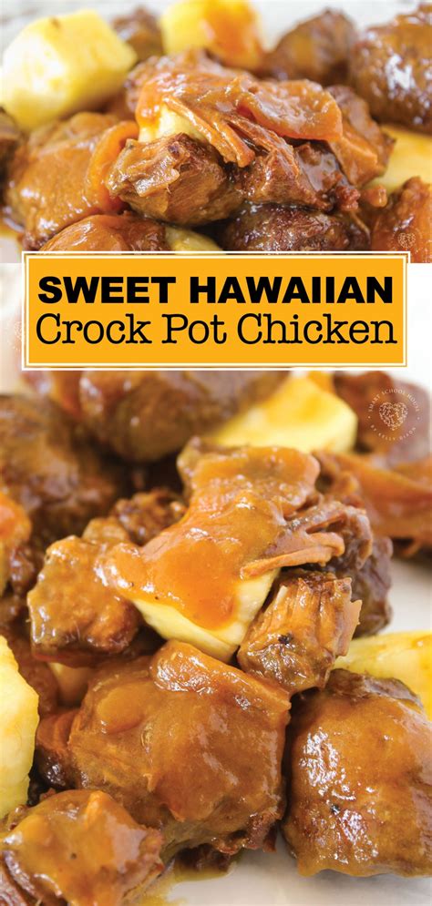 Sweet Hawaiian Crock Pot Chicken Recipe