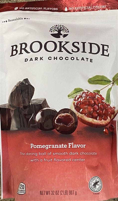 Brookside Dark Chocolate Pomegranate Candy 32 Oz Bag - FREE SHIP ...