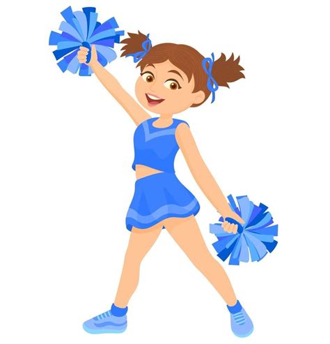 Drawings Of Cheerleading Pom Poms at Molly Turner blog