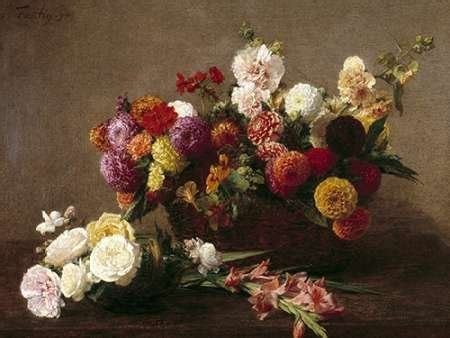 Voici des Fleurs de la mi ETE by Fantin-Latour, Henri - Fine Art Print ...