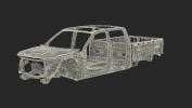 3D Pickup Truck Body Doorless | 3D Molier International