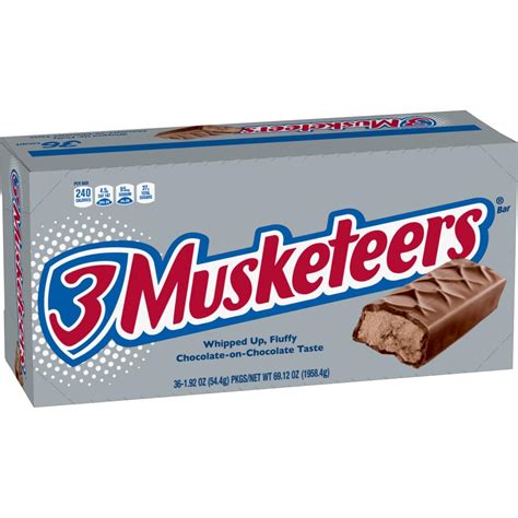 3 MUSKETEERS Chocolate Candy Bars - Sharing Size, 24 India | Ubuy