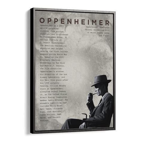 OPPENHEIMER BY GRISHMA KORJANI MOVIE POSTERS – Asianmonk