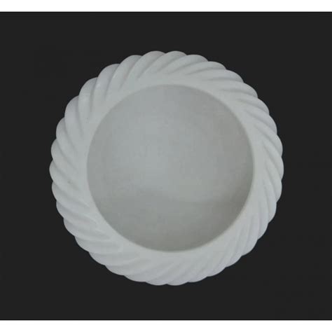 Handcrafted Cruller Pattern Marble Bowl | Elegant Decorative Urli Bowl ...