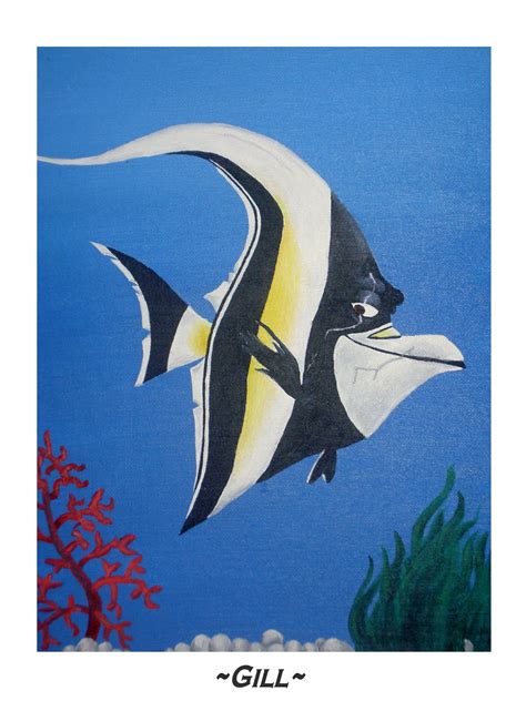 Finding Nemo - Gill by Miss-Mitzy on DeviantArt