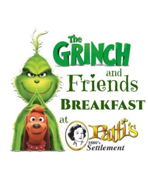Grinch and Friends Breakfast with Special Guests Santa and Mrs. Claus ...
