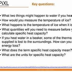 WHAT QUANTITIES WILL YOU NEED TO MEASURE BEFORE YOU CAN CALCULATE ...