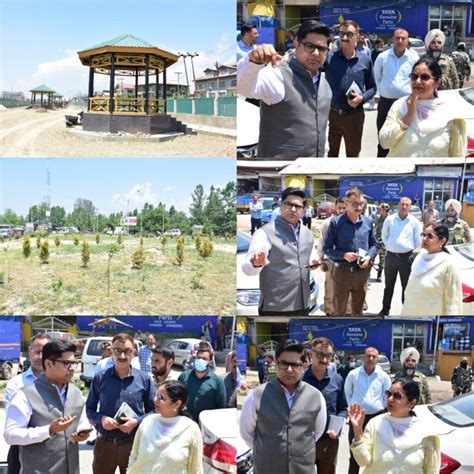 Mandeep Kaur visits Srinagar city; reviews ongoing projects – New State ...