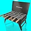 Chefman Briefcase Barbeque Grill Charcoal Large Size Outdoor with ...
