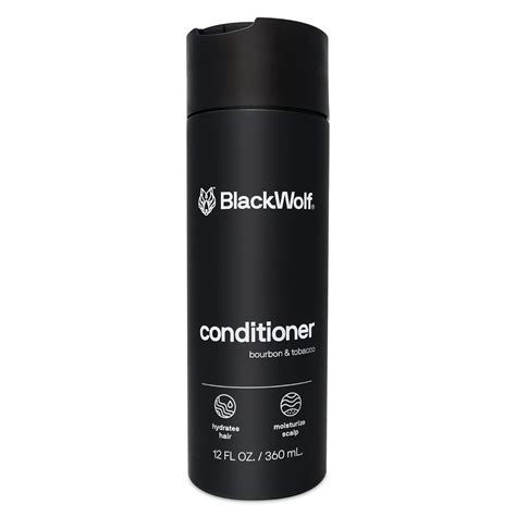 Buy Black Wolf Everyday Conditioner, 12 Fl Oz - Salon-Grade Hair ...