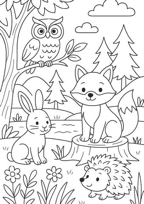 Best 13 Animal Coloring Sheets (Free PDF Printables) – CraftyCiciJoy ...