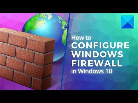 Image result for Configure Windows Firewall