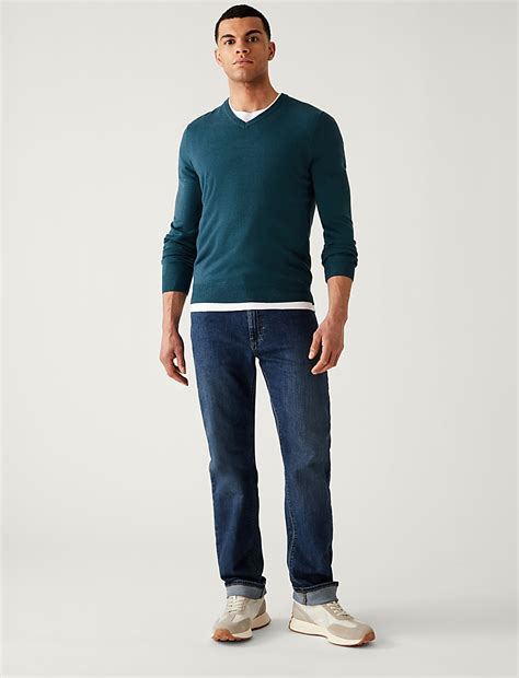 Buy Pure Acrylic Plain V-Neck Cardigans at Marks & Spencer