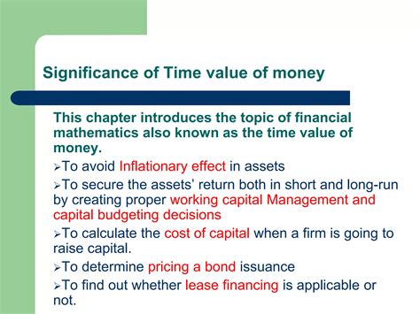 Time value of money | PPT