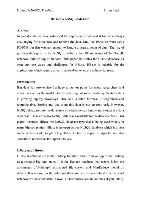 Image result for Explain Column-Oriented NoSQL Databaseby Apache HBase