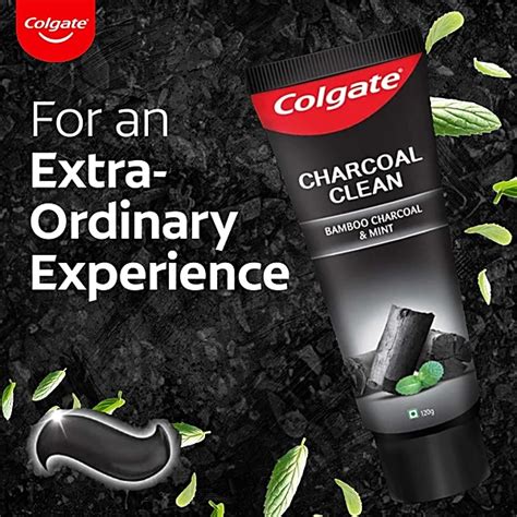Colgate Charcoal Clean Bamboo & Mint Toothpaste