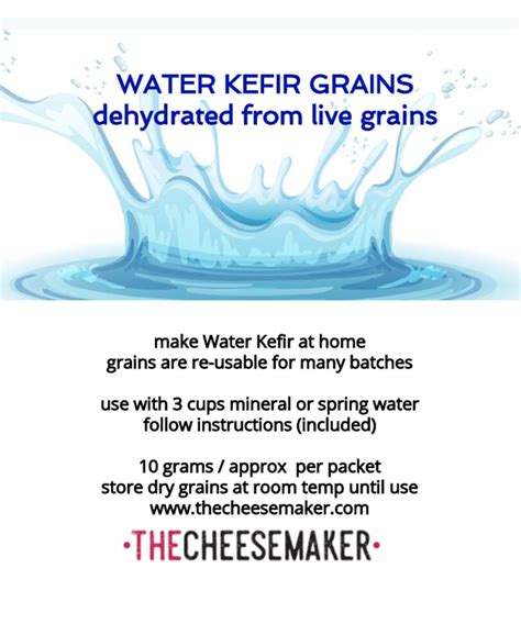 Kefir & Water Kefir - Kefir Grains and Supplies - TheCheeseMaker.com